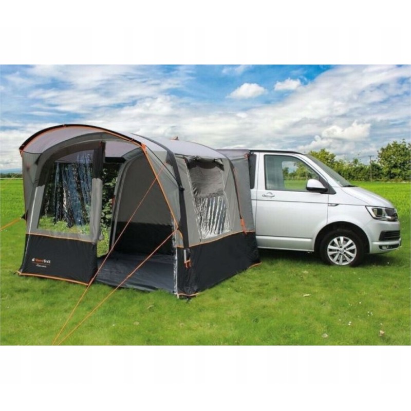 Inflatable tent for San Marino Eurotrail car