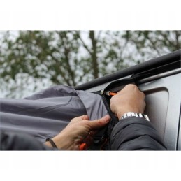 Inflatable tent for San Marino Eurotrail car