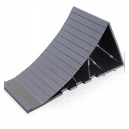 2 wheel chocks for car trailers with a holder up to 1 6t
