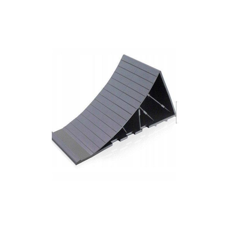 2 wheel chocks for car trailers with a holder up to 1 6t