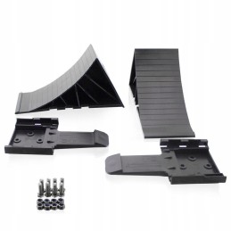 2 wheel chocks for car trailers with a holder up to 1 6t