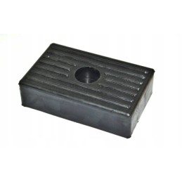 Rubber trailer support for boat, small, 130 x 80 mm