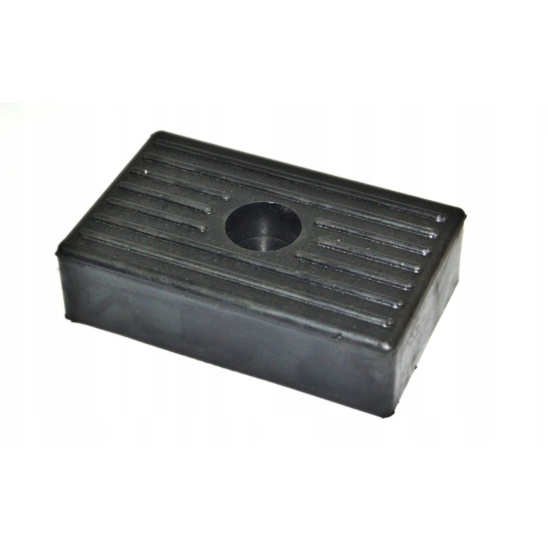 Rubber trailer support for boat, small, 130 x 80 mm