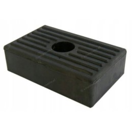 Rubber trailer support for boat, small, 130 x 80 mm