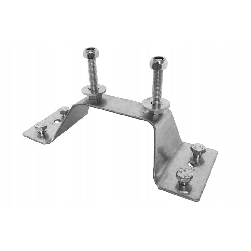 Spare wheel support for trailers