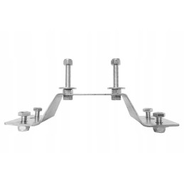 Spare wheel support for trailers