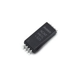 1 pcs : ACNT-H61L-000E - High Speed Optocouplers Optocoupler 10Mbd 14.2mm