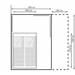 Portimao Eurotrail car tent vestibule