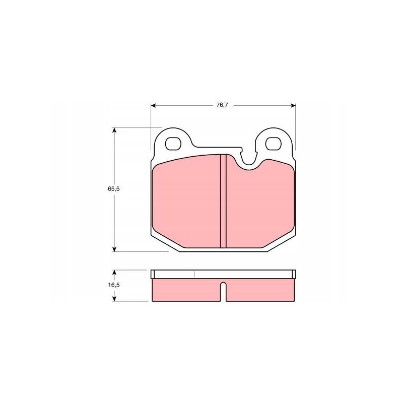 BMW front brake pads E30 82 84