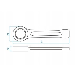 24mm ring spanner for beating king tones