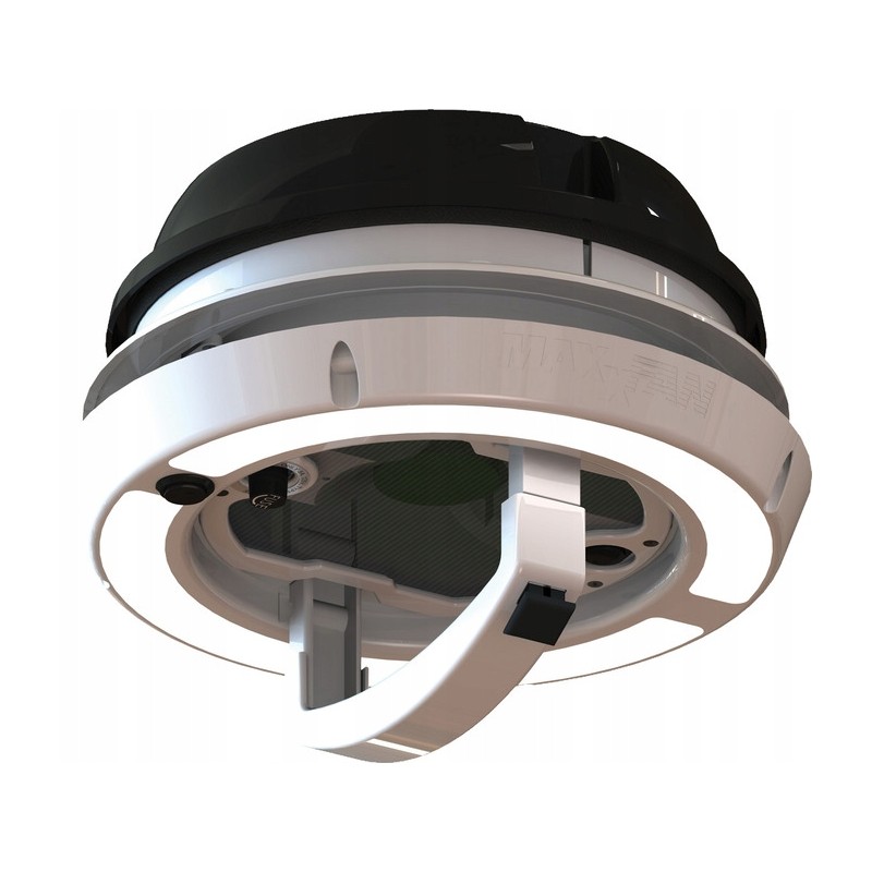 Wall mounted roof fan with LED lighting maxxfan dome plus 12v