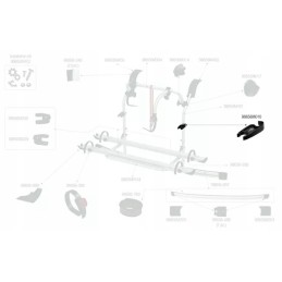 Clamp holder for pro pro c rack holder bicycle rack