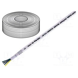 5 m x LAPP - 1125303 - Wire, ÖLFLEX® CLASSIC 110 SY, 3G1.5mm2, PVC, transparent, CPR: Eca