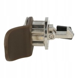 A push-in lock for the cabinets of a camper, a yacht, a camping site
