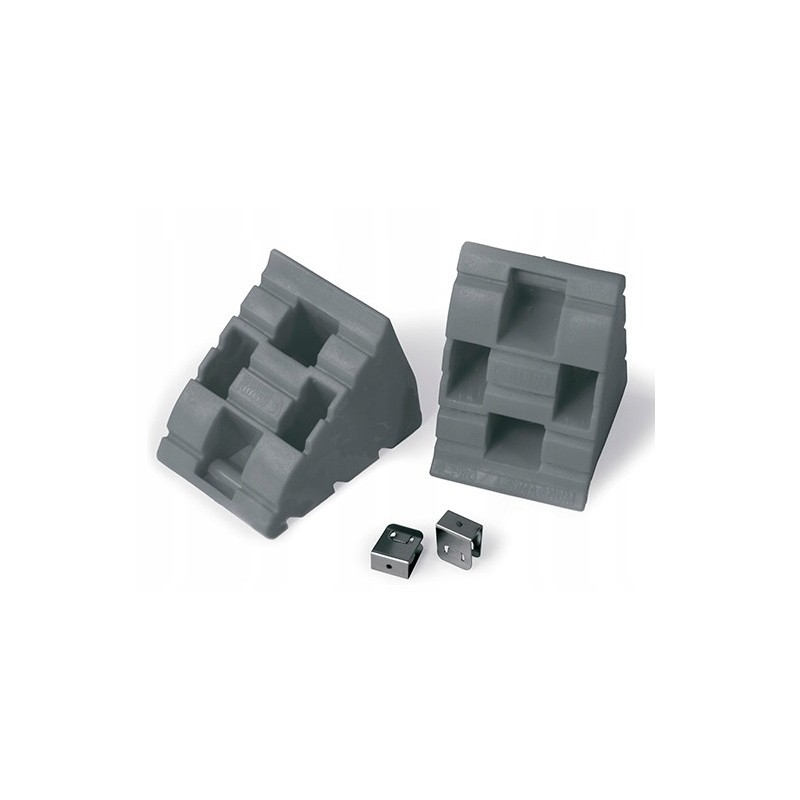 Locking wedges for fiamma level up pro mag foundations