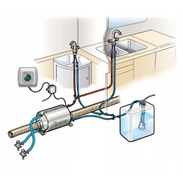 Water pump 12v 10l per min 0 5 bar elegant comet