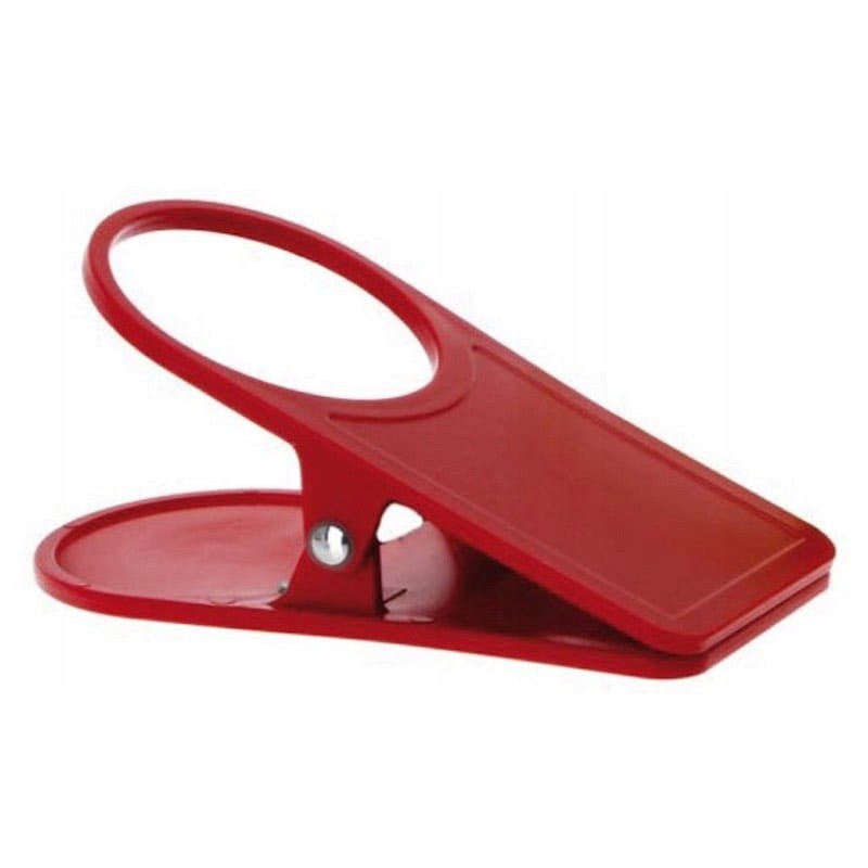 Table clips, Gimex cup holder, red clip