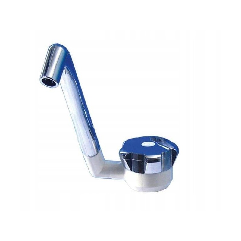 Novo cold white chrome faucet for a camper trailer