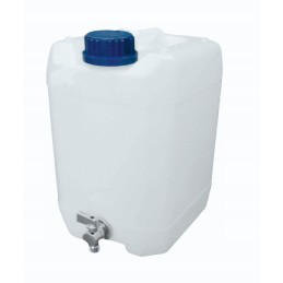Drinking water tank with tap, 25 liters
