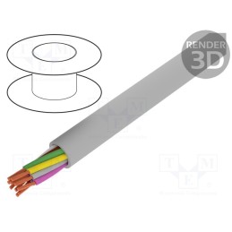 5 m x TKD - 500134 - Wire, ELITRONIC® LIYY, 16x0.34mm2, unshielded, 250V, Cu, stranded