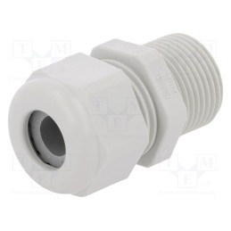 5 pcs x HUMMEL - 1.209.2000.31 - Cable gland, with long thread, M20, 1.5, IP68, polyamide, UL94V-0