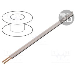 5 m x BITNER - LP0053 - Wire: loudspeaker cable, BiTsound,PGY-P,TLGY, 2x2.5mm2, stranded