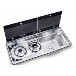 Camper stove with Dometic sink