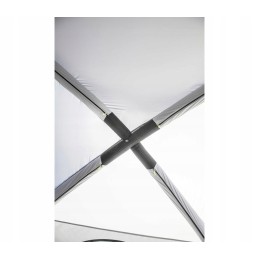 A vestibule tent for a Trouper Brunner car