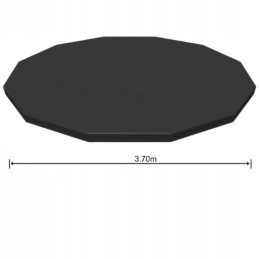 Bestway pool cover 366 x 366 cm