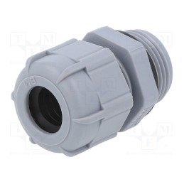 5 pcs x BM GROUP - BM4313 - Cable gland, PG13,5, IP68, polyamide, dark grey
