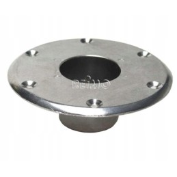 Socket for attaching the table leg to the carbest floor in the shaft