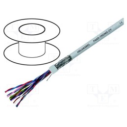 5 m x HELUKABEL - 21037 - Wire, LiYCY-P, 5x2x0.25mm2, shielded,tinned copper braid, PVC