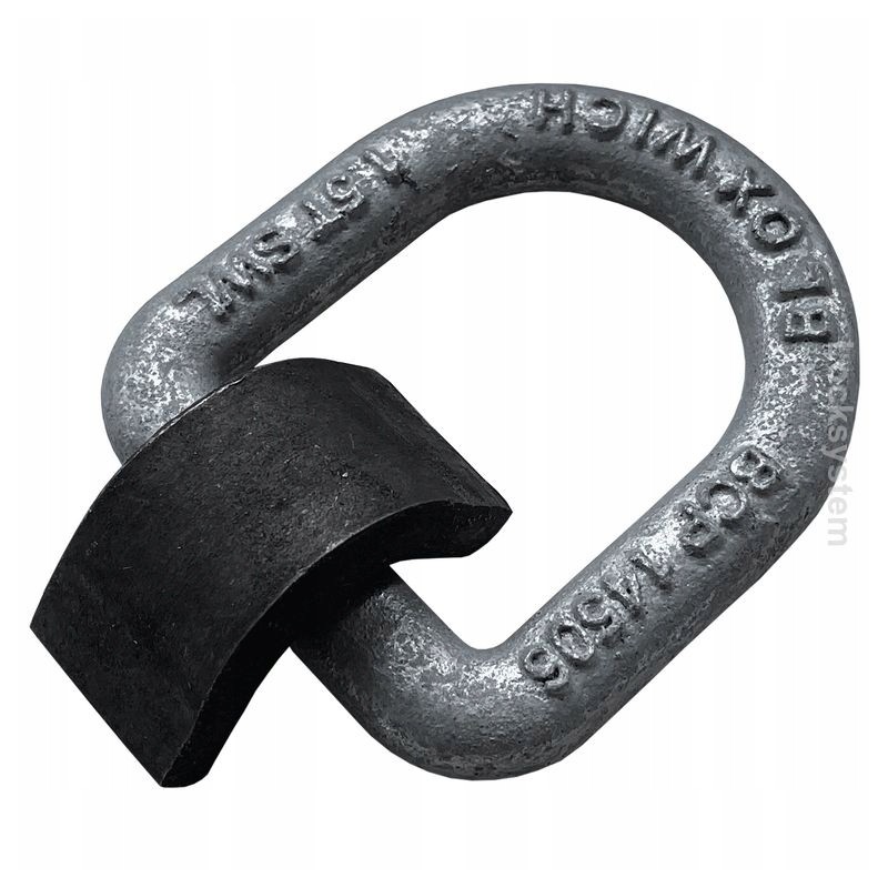 Load securing bracket 1 5 t, galvanized, raw steel