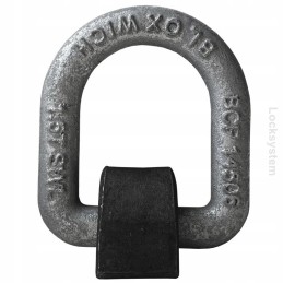 Load securing bracket 1 5 t, galvanized, raw steel