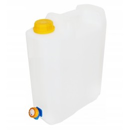 Drinking water tank container with tap, 10 liters