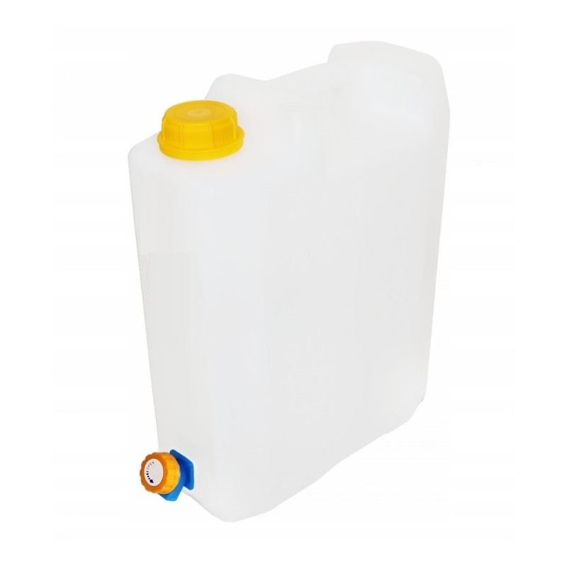 Drinking water tank container with tap, 10 liters
