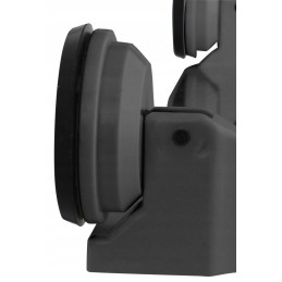 Polka storage rack charcoal eurotrail with hangers