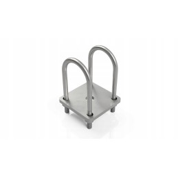 Spring clamp, spring mounting, diameter 60mm, M10