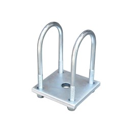 Spring clamp, spring mounting, diameter 60mm, M10