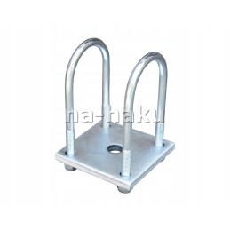 Spring clamp, spring mounting, diameter 60mm, M10