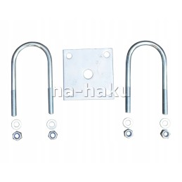 Spring clamp, spring mounting, diameter 60mm, M10