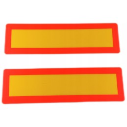 Tow truck warning board t 3b, reflective, 2 pcs