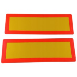 Tow truck warning board t 3b, reflective, 2 pcs