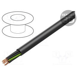 5 m x LAPP - 21890 - Wire, ÖLFLEX® ROBUST 210, 10G0.5mm2, unshielded, 300V,500V, Cu