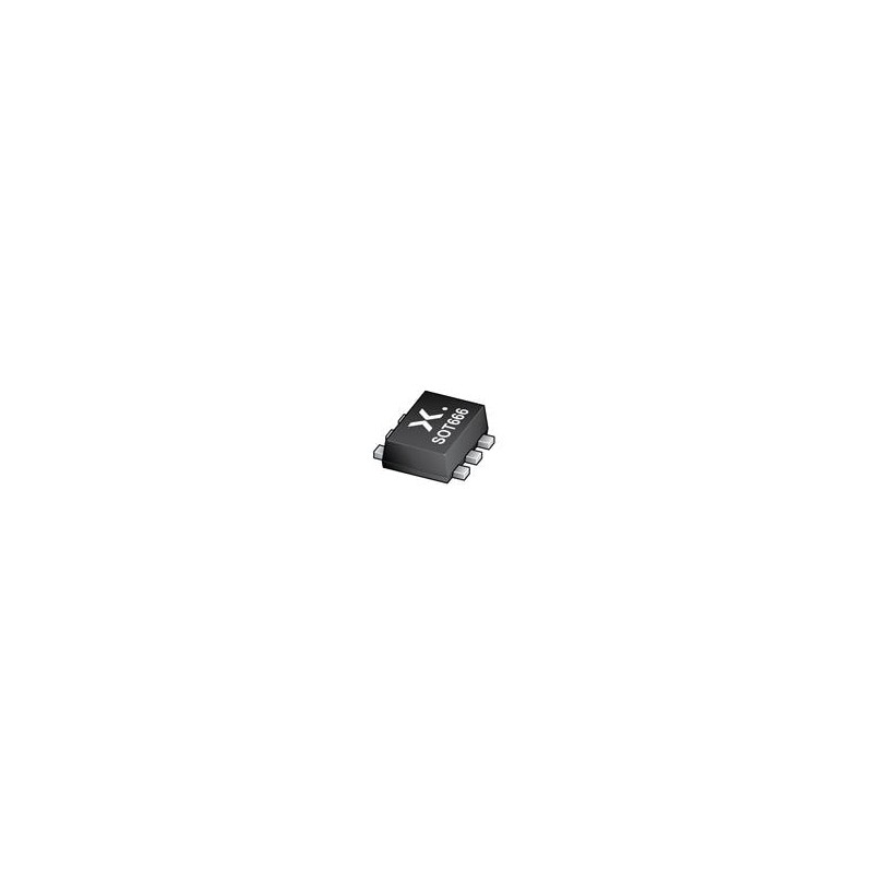 1 pcs : PESD5V0U5BV,115 - TVS Diodes / ESD Suppressors NRND for Automotive Applications PESD5V0U5BV/SOT666/SOT6