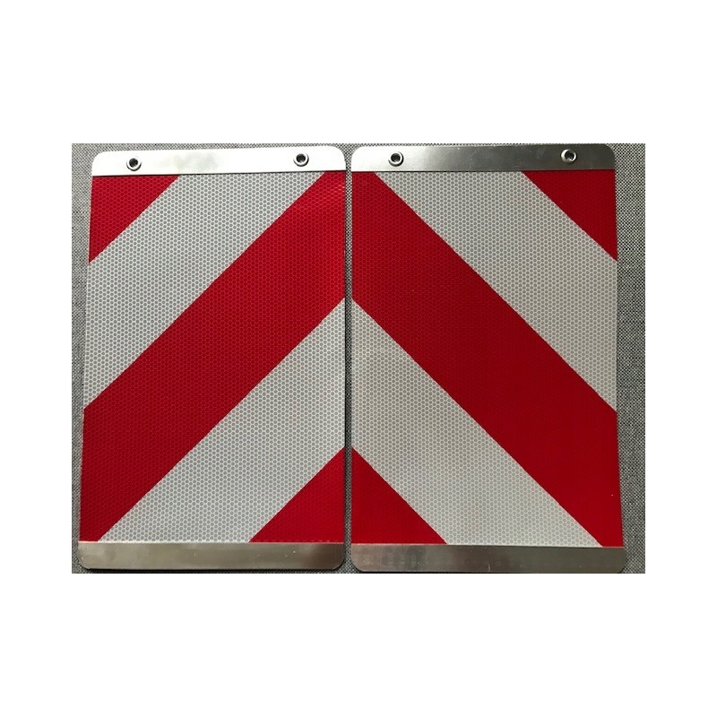 Elevator platform markings, flag reflectors, set