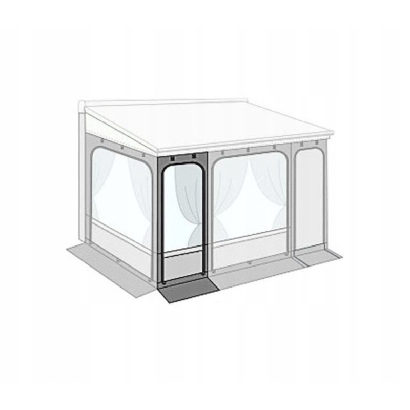 Front panel, wall for awning, roller blinds, 150 cm, f45, f80, fiamma