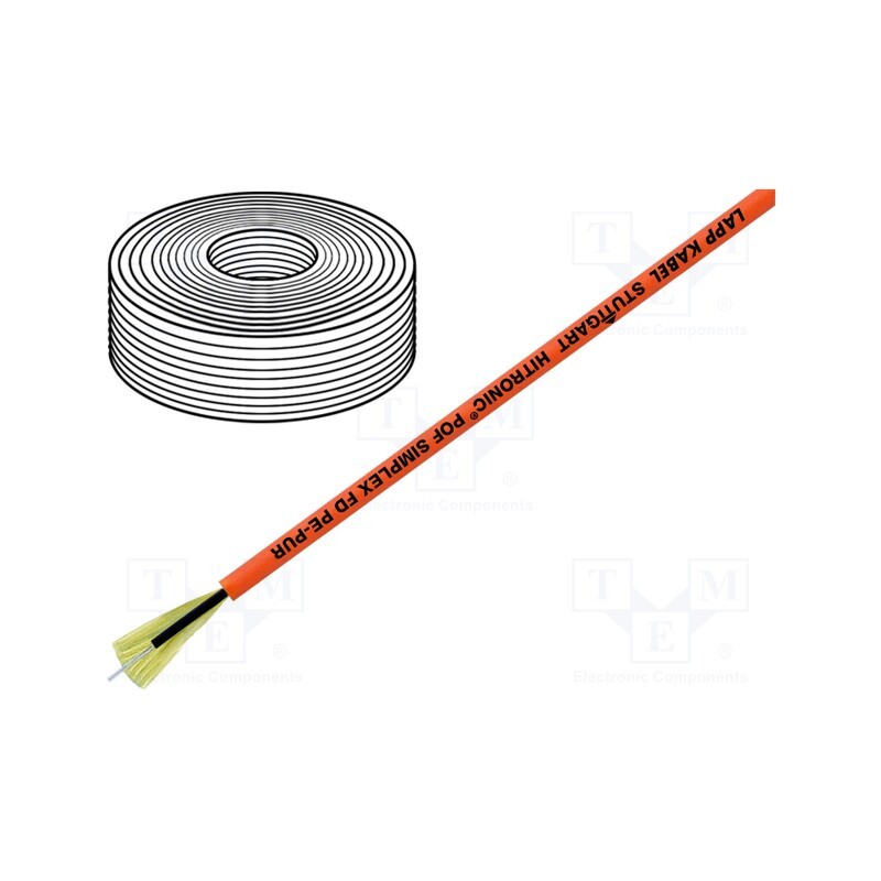 5 m x LAPP - 28320001 - Wire: polimer optical fiber, HITRONIC® POF, Øcable: 6mm, simplex