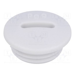 5 pcs x HUMMEL - 1.251.0900.11 - Stopper, PG9, IP54, polyamide, grey, V-N-FS, Thread: PG, 6mm