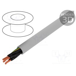 5 m x LAPP - 1119305 - Wire, ÖLFLEX® CLASSIC 110, 5G1.5mm2, unshielded, 300V,500V, Cu